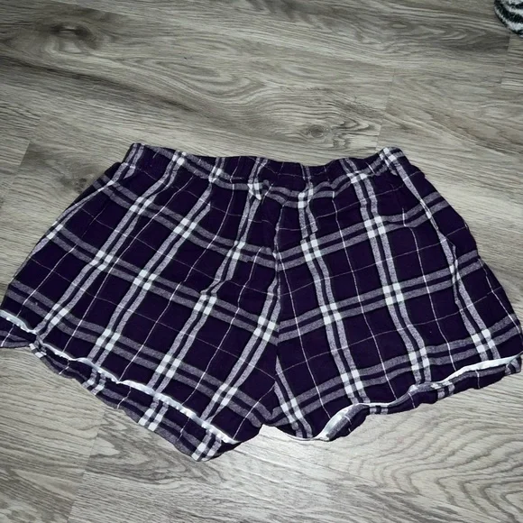 Purple and white Clemson pj shorts - Picture 5 of 5